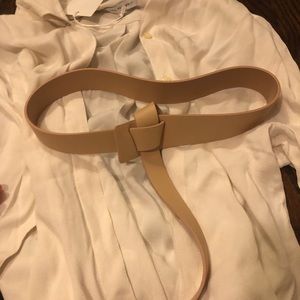 tan wrap around belt